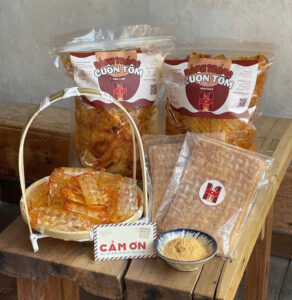 Các loại bánh tráng tại Hẻm Food