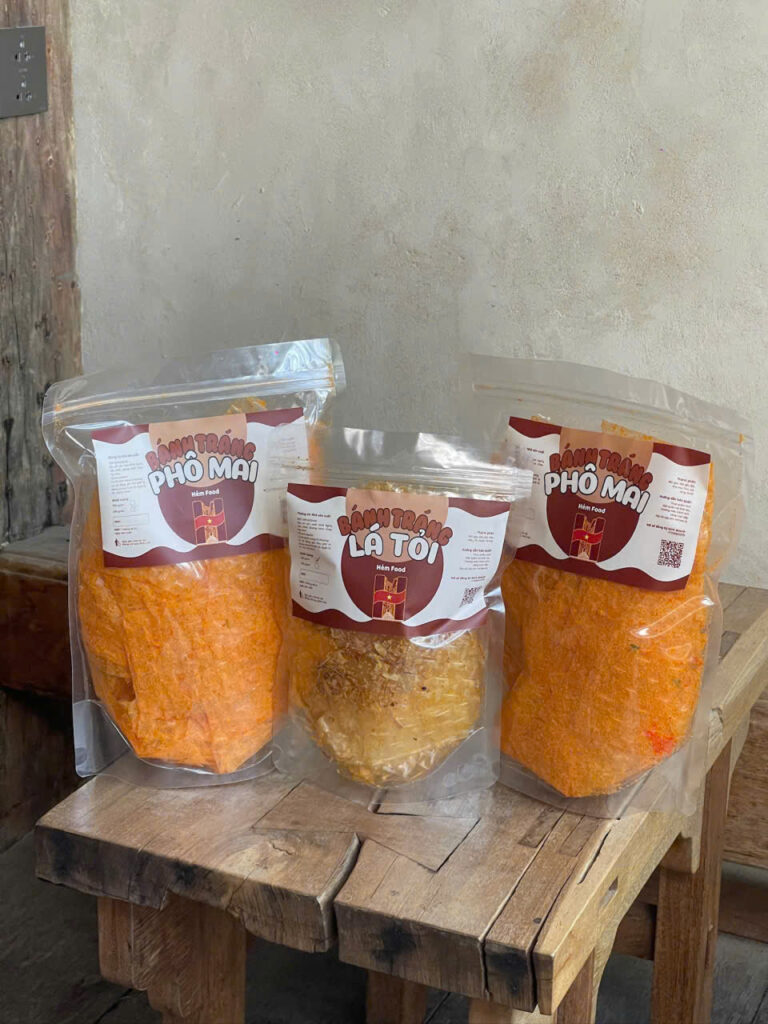 Combo bánh tráng tại Hẻm Food