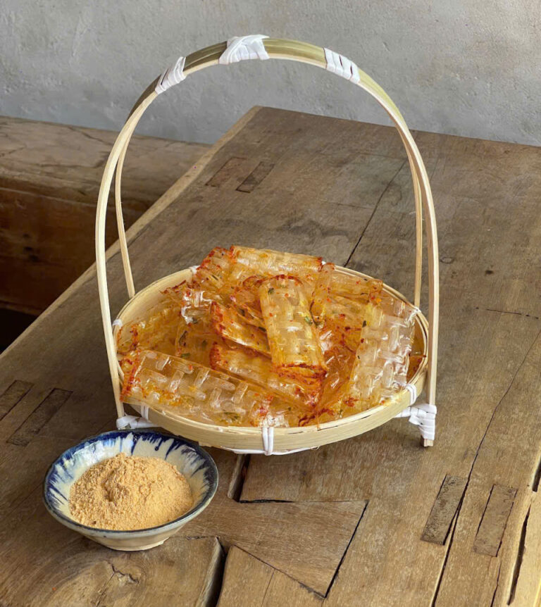 Bánh tráng cuộn tôm Ăn Vặt Cho Gen Z