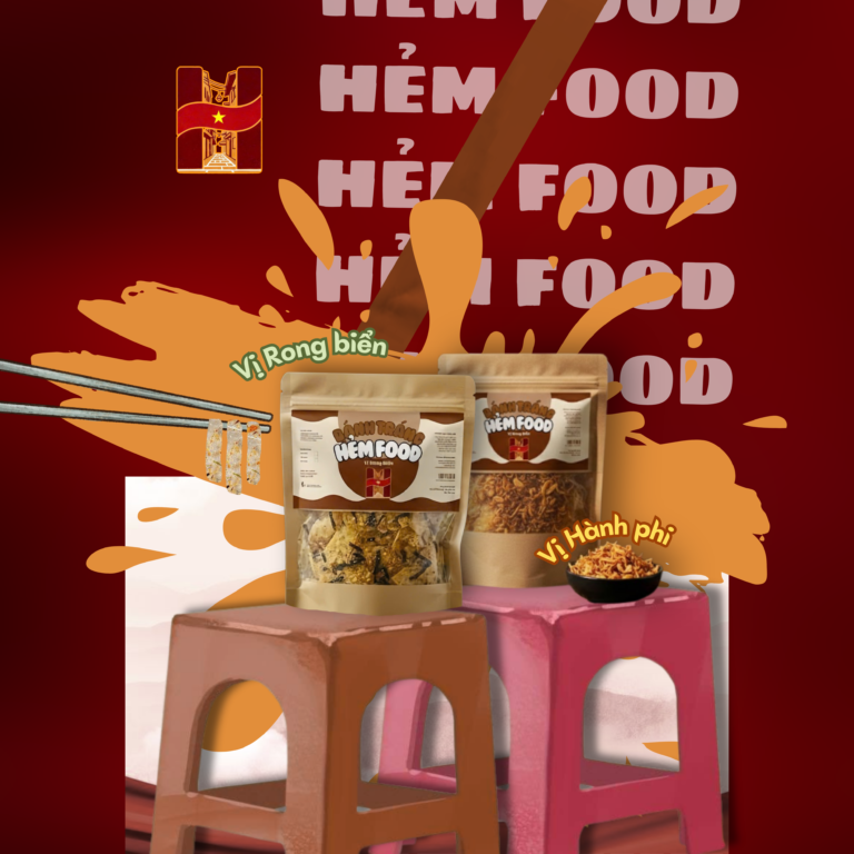 poster bánh tráng Hẻm Food